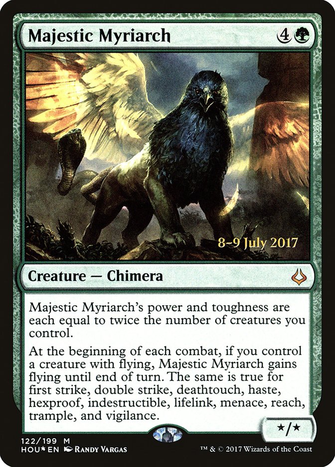 Majestic Myriarch  [Hour of Devastation Prerelease Promos] | Grognard Games