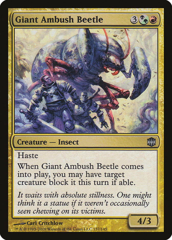 Giant Ambush Beetle [Alara Reborn] | Grognard Games