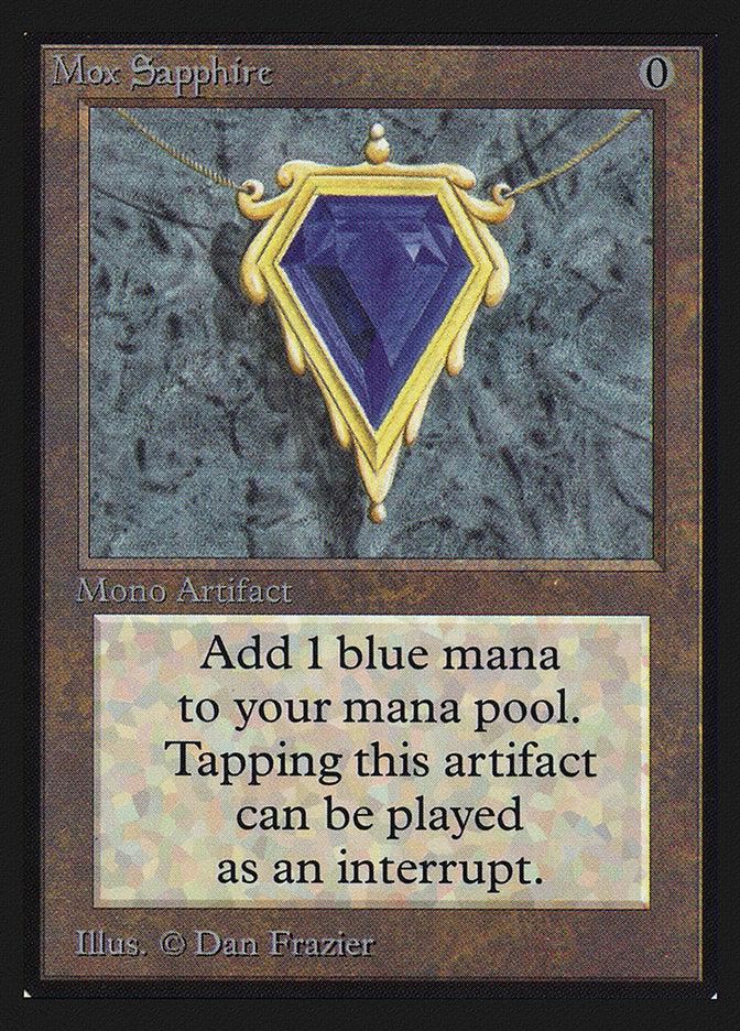 Mox Sapphire [Collectors’ Edition] | Grognard Games