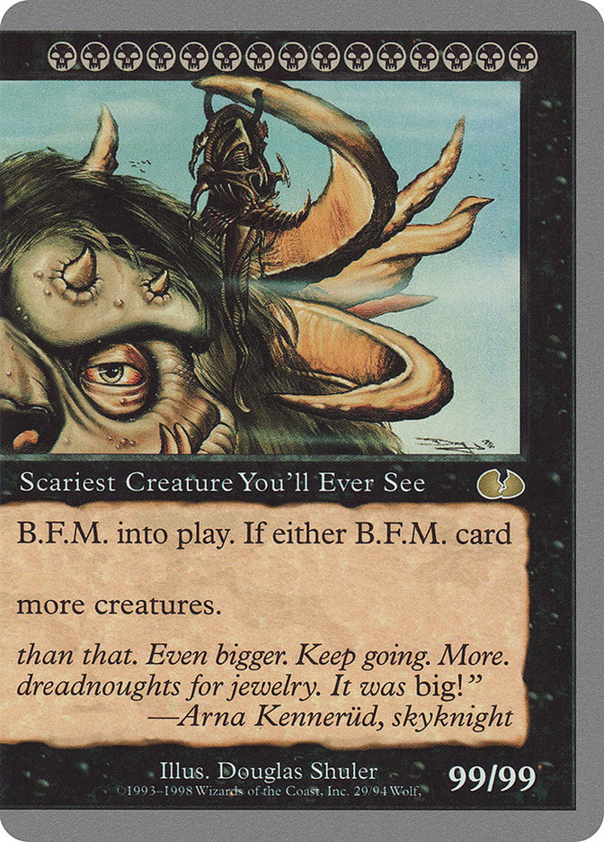 B.F.M. (Big Furry Monster) (29/94) [Unglued] | Grognard Games