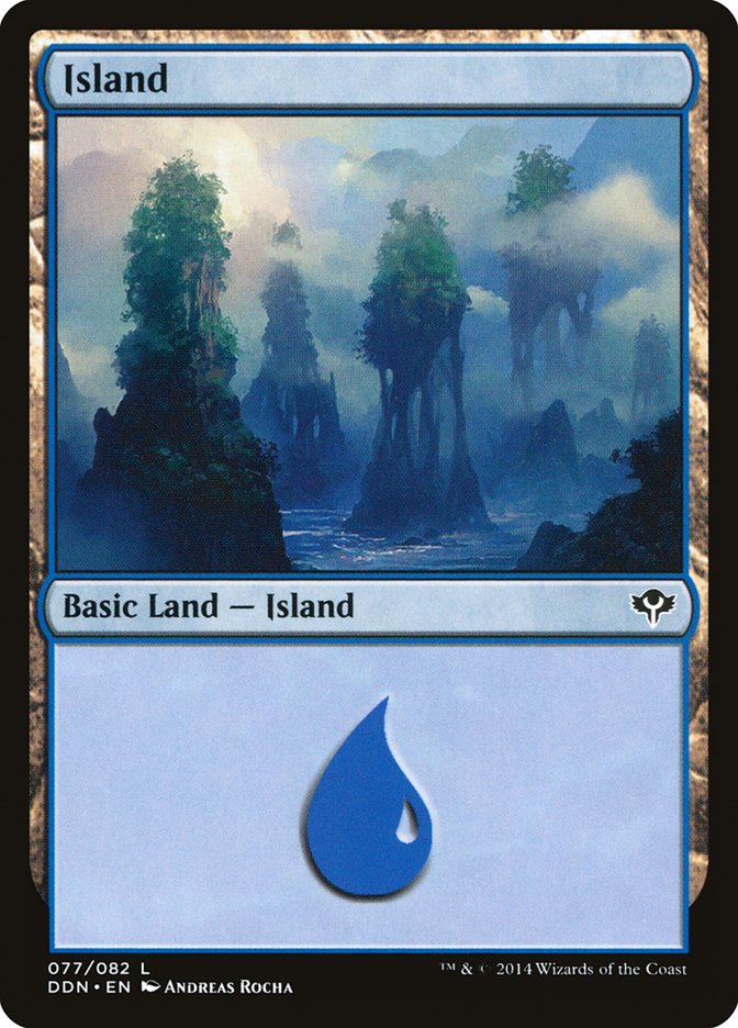 Island (77) [Duel Decks: Speed vs. Cunning] | Grognard Games