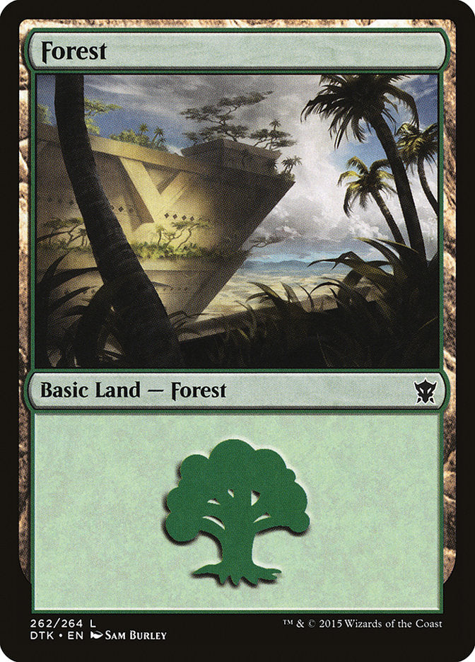 Forest (262) [Dragons of Tarkir] | Grognard Games