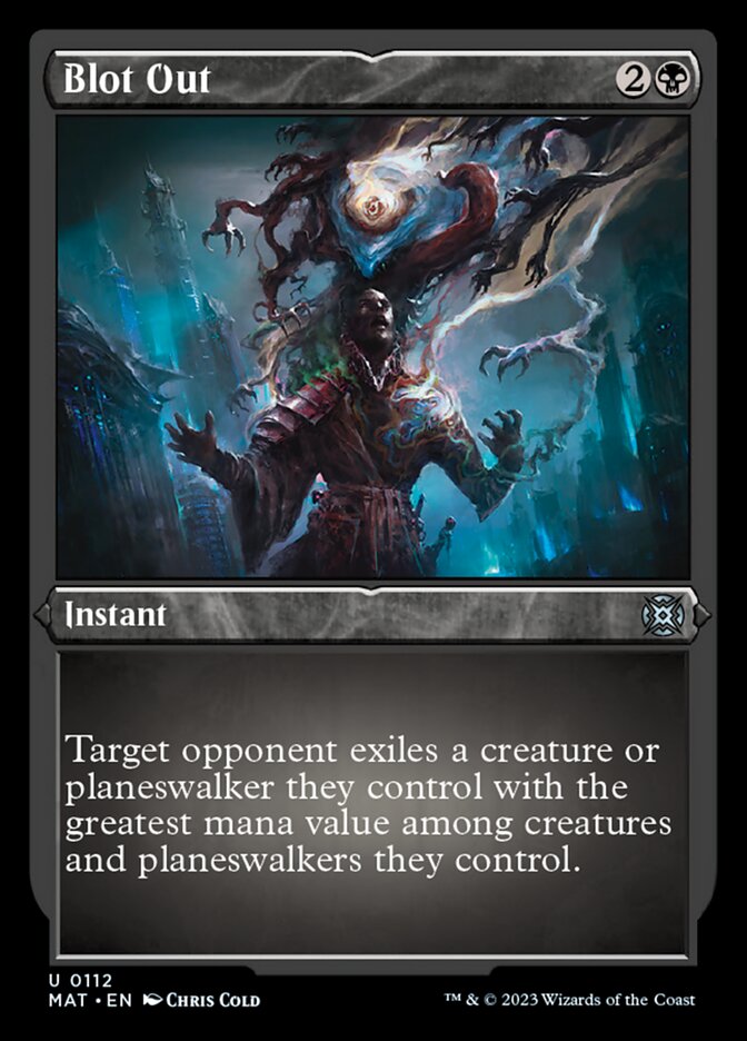 Blot Out (Foil Etched) [March of the Machine: The Aftermath] | Grognard Games