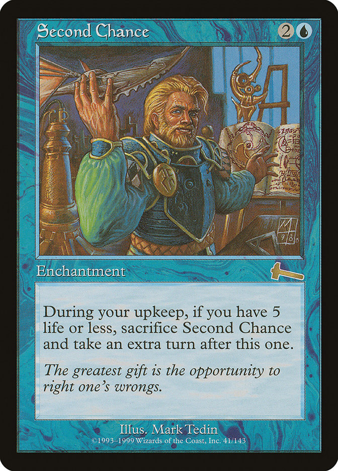 Second Chance [Urza's Legacy] | Grognard Games