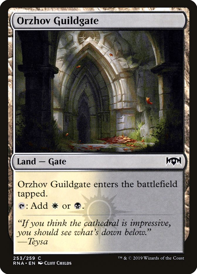 Orzhov Guildgate (253/259) [Ravnica Allegiance] | Grognard Games