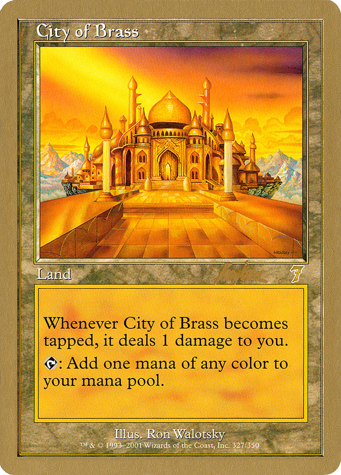 City of Brass (Brian Kibler) [World Championship Decks 2002] | Grognard Games