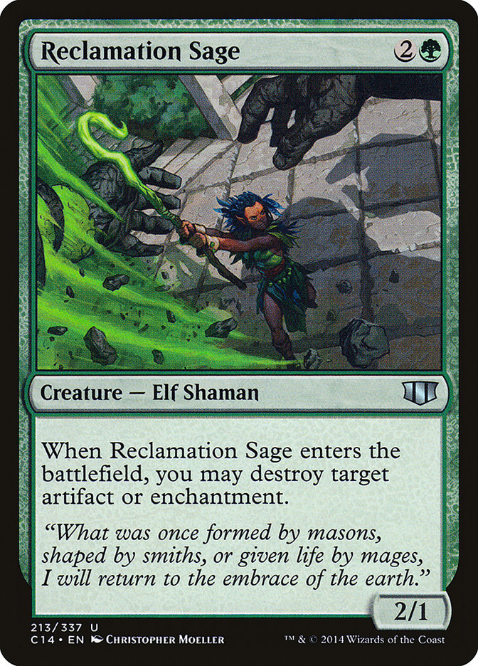 Reclamation Sage [Commander 2014] | Grognard Games