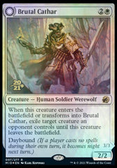 Brutal Cathar // Moonrage Brute [Innistrad: Midnight Hunt Prerelease Promos] | Grognard Games