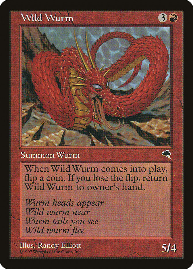 Wild Wurm [Tempest] | Grognard Games