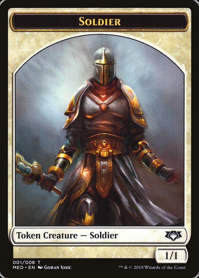 Soldier [Mythic Edition Tokens] | Grognard Games