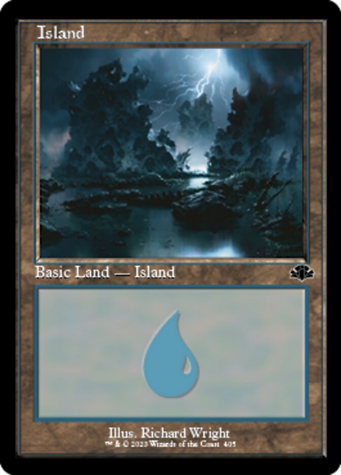 Island (405) (Retro) [Dominaria Remastered] | Grognard Games