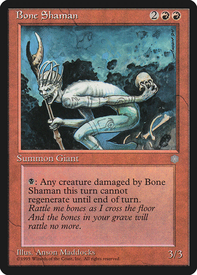 Bone Shaman [Ice Age] | Grognard Games