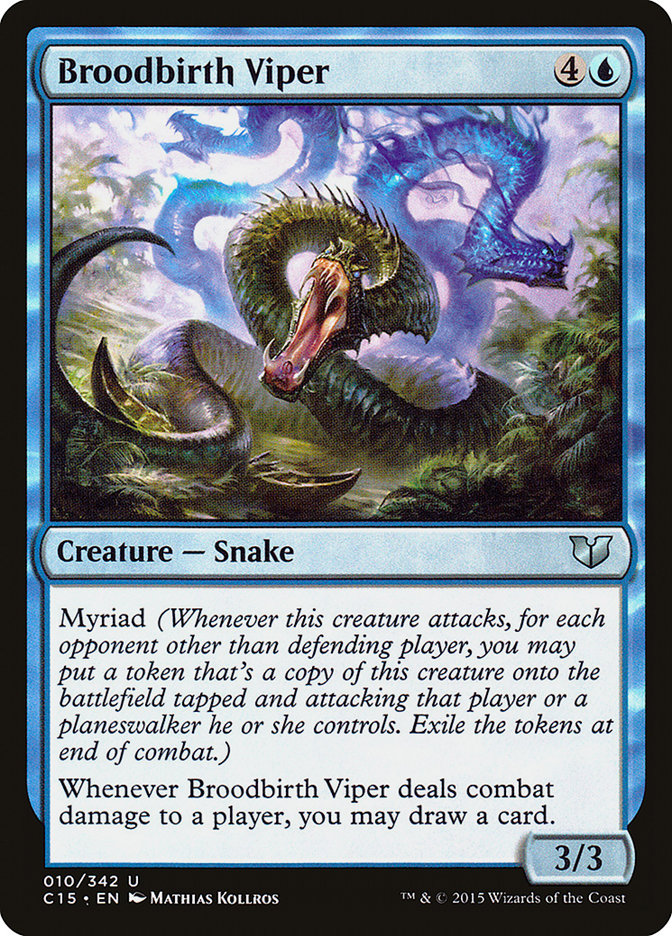 Broodbirth Viper [Commander 2015] | Grognard Games