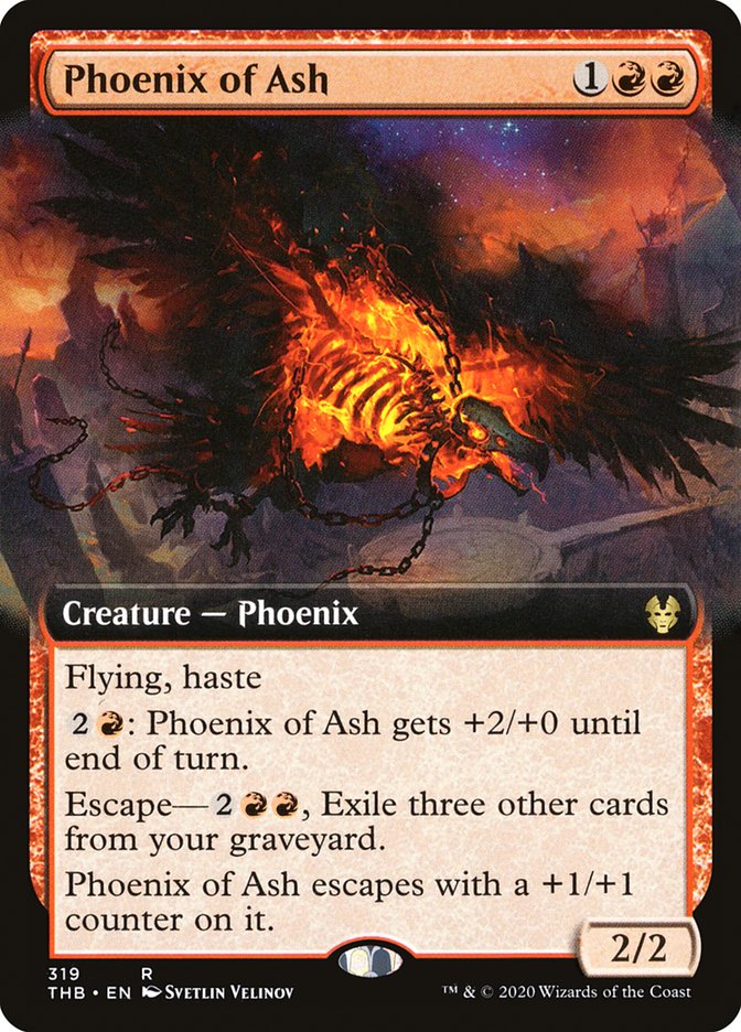 Phoenix of Ash (Extended) [Theros Beyond Death] | Grognard Games