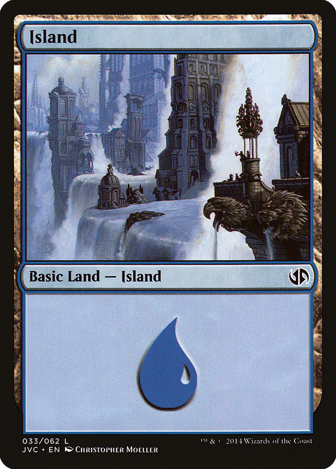 Island (33) [Duel Decks Anthology] | Grognard Games