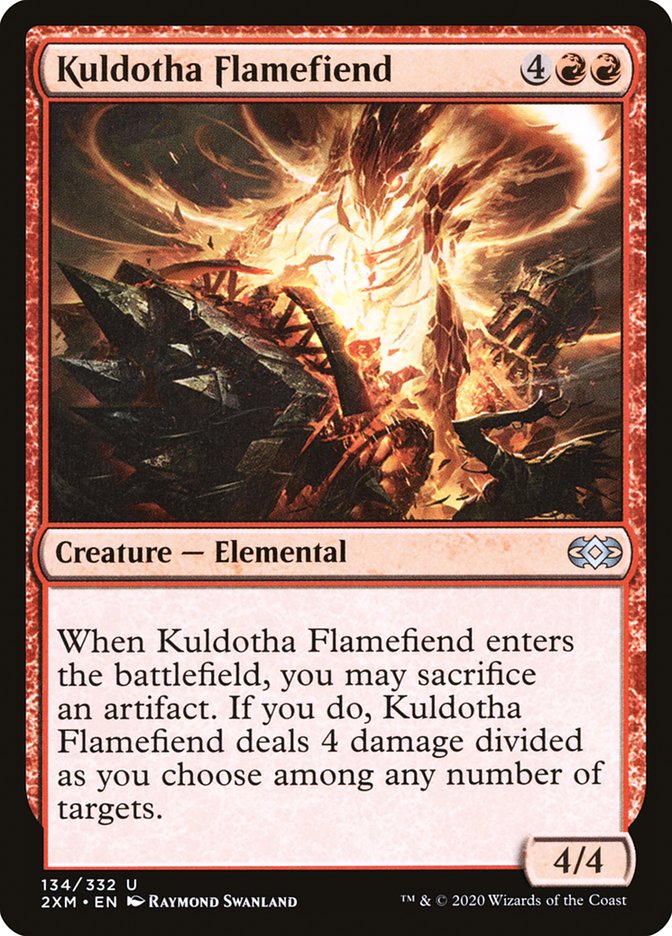 Kuldotha Flamefiend [Double Masters] | Grognard Games