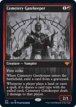 Cemetery Gatekeeper [Innistrad: Double Feature] | Grognard Games