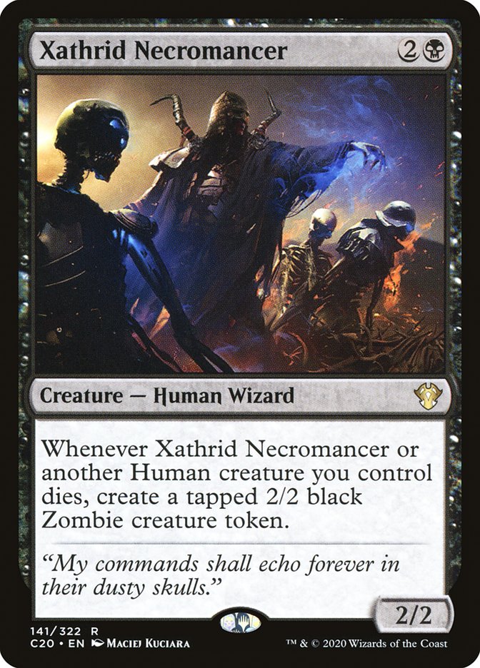 Xathrid Necromancer [Commander 2020] | Grognard Games