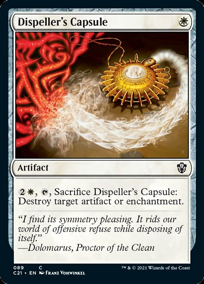 Dispeller's Capsule [Commander 2021] | Grognard Games