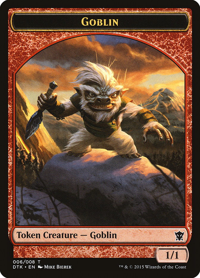 Goblin [Dragons of Tarkir Tokens] | Grognard Games