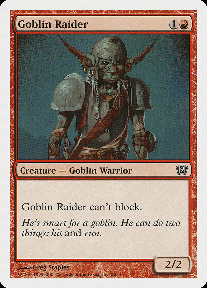 Goblin Raider [Ninth Edition] | Grognard Games