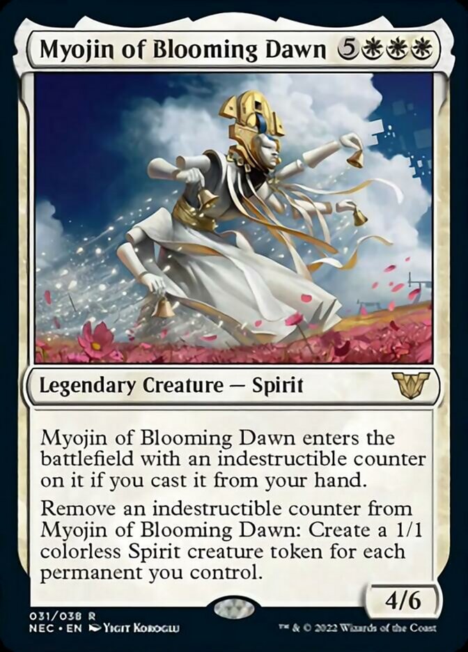 Myojin of Blooming Dawn [Kamigawa: Neon Dynasty Commander] | Grognard Games