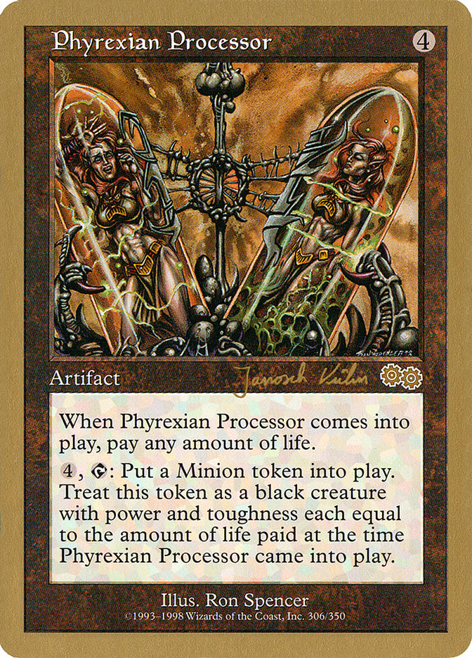 Phyrexian Processor (Janosch Kuhn) [World Championship Decks 2000] | Grognard Games