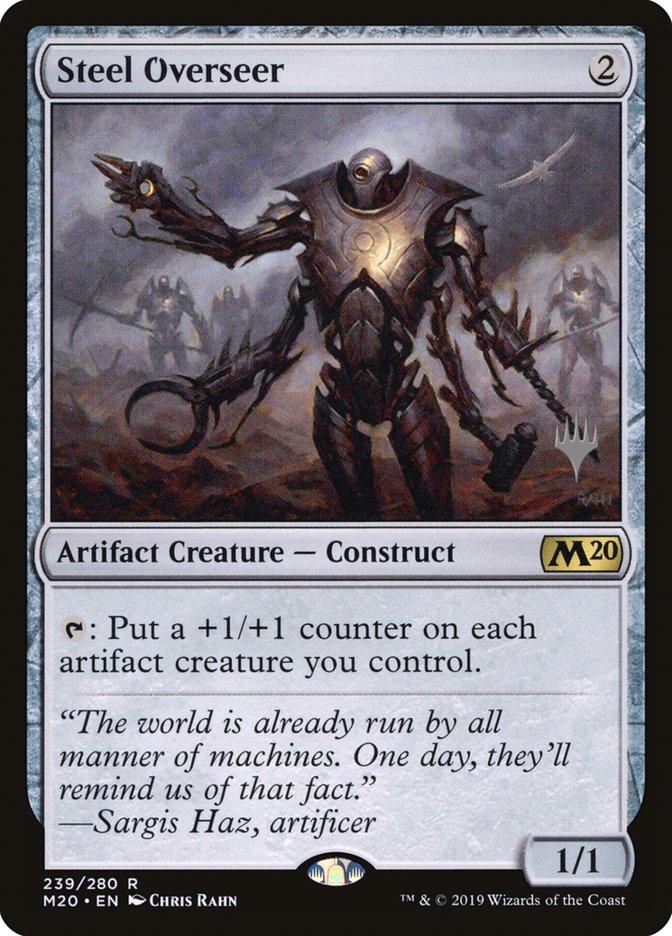 Steel Overseer (Promo Pack) [Core Set 2020 Promos] | Grognard Games