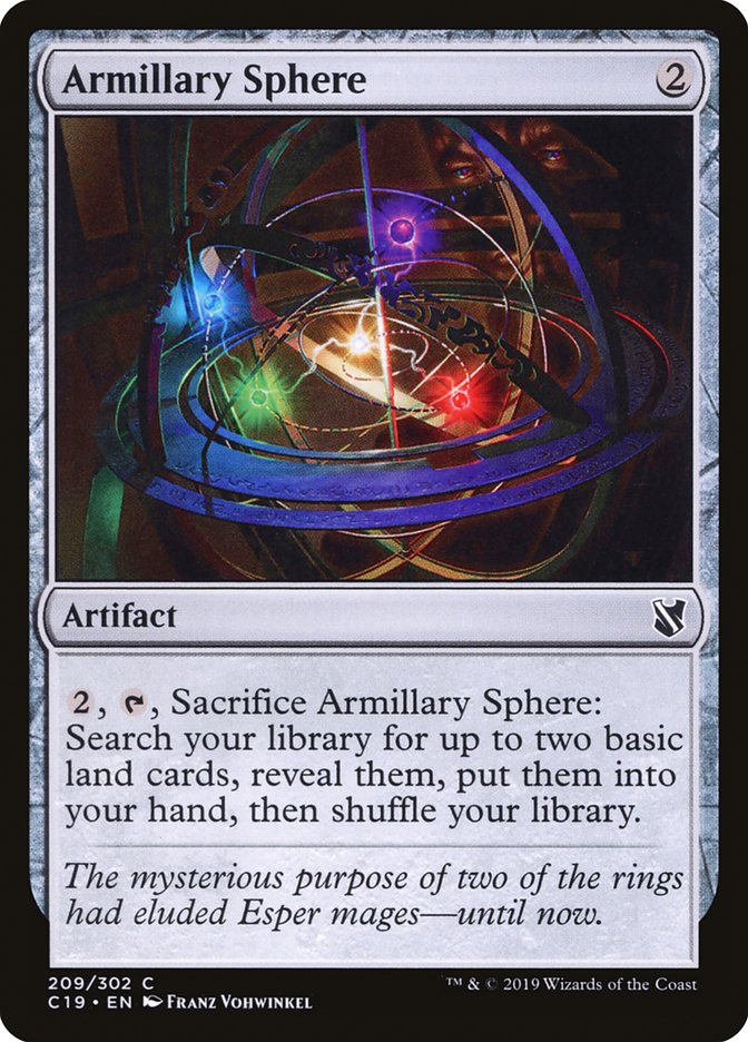 Armillary Sphere [Commander 2019] | Grognard Games