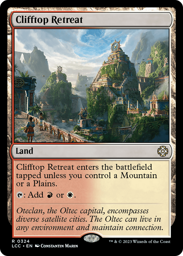 Clifftop Retreat [The Lost Caverns of Ixalan Commander] | Grognard Games