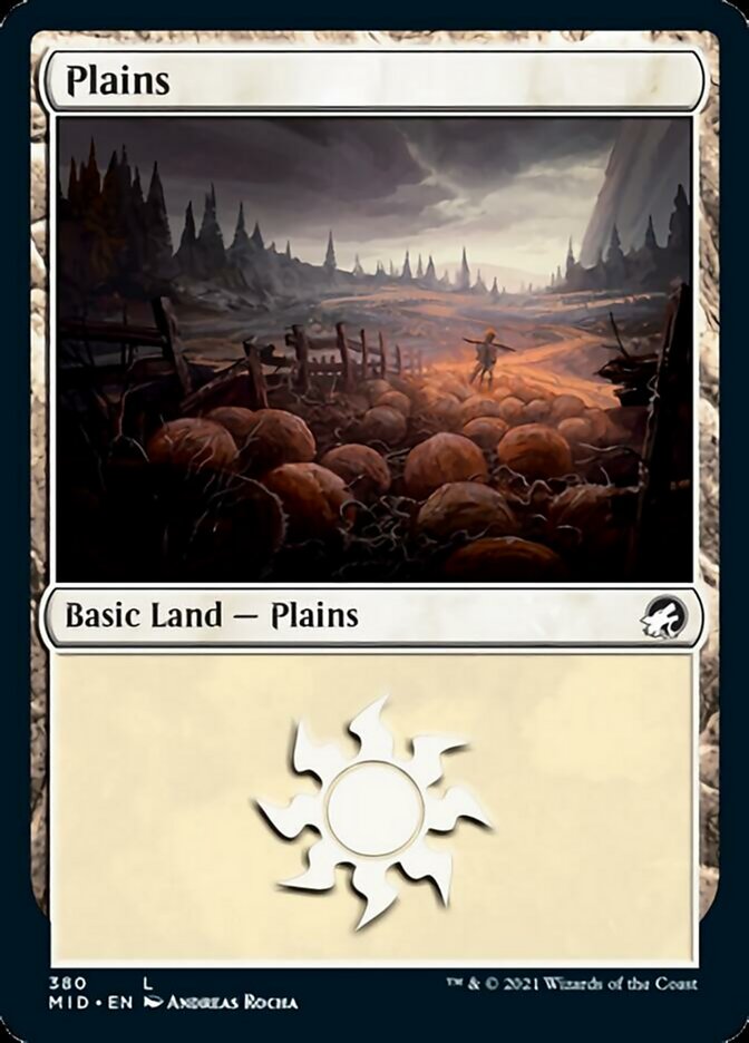 Plains (380) [Innistrad: Midnight Hunt] | Grognard Games