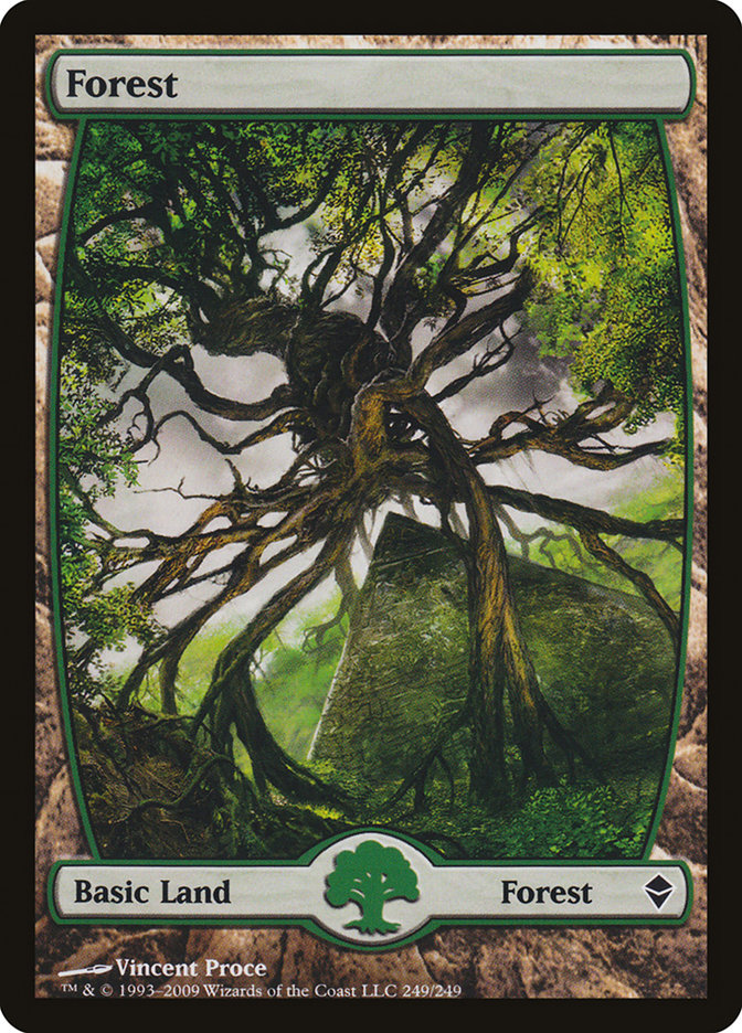 Forest (249) [Zendikar] | Grognard Games