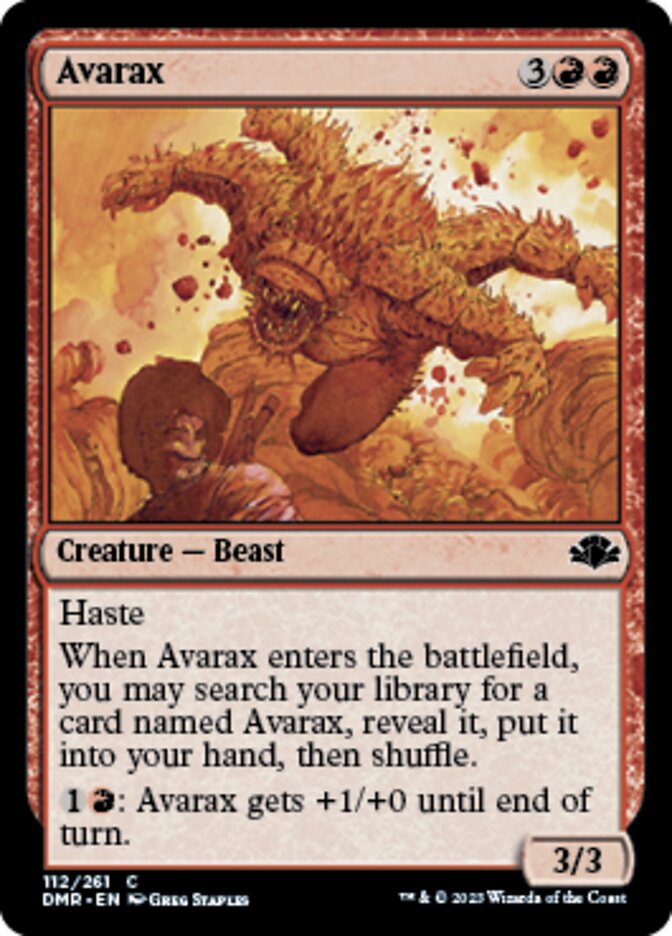 Avarax [Dominaria Remastered] | Grognard Games