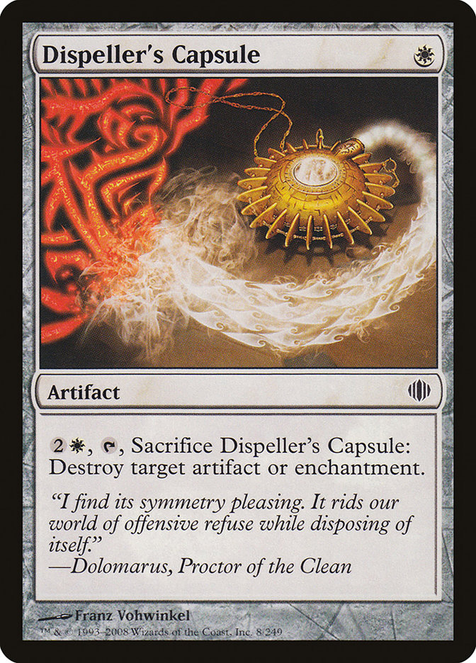 Dispeller's Capsule [Shards of Alara] | Grognard Games