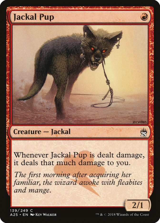 Jackal Pup [Masters 25] | Grognard Games