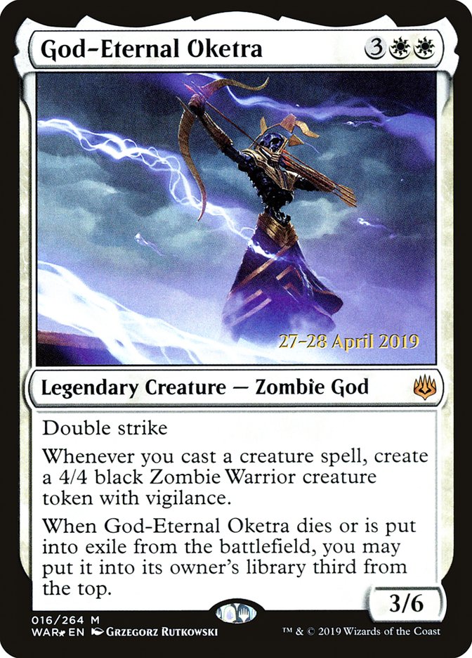 God-Eternal Oketra  [War of the Spark Prerelease Promos] | Grognard Games