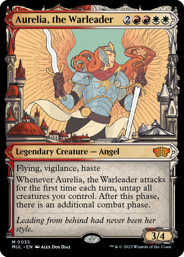 Aurelia, the Warleader [Multiverse Legends] | Grognard Games