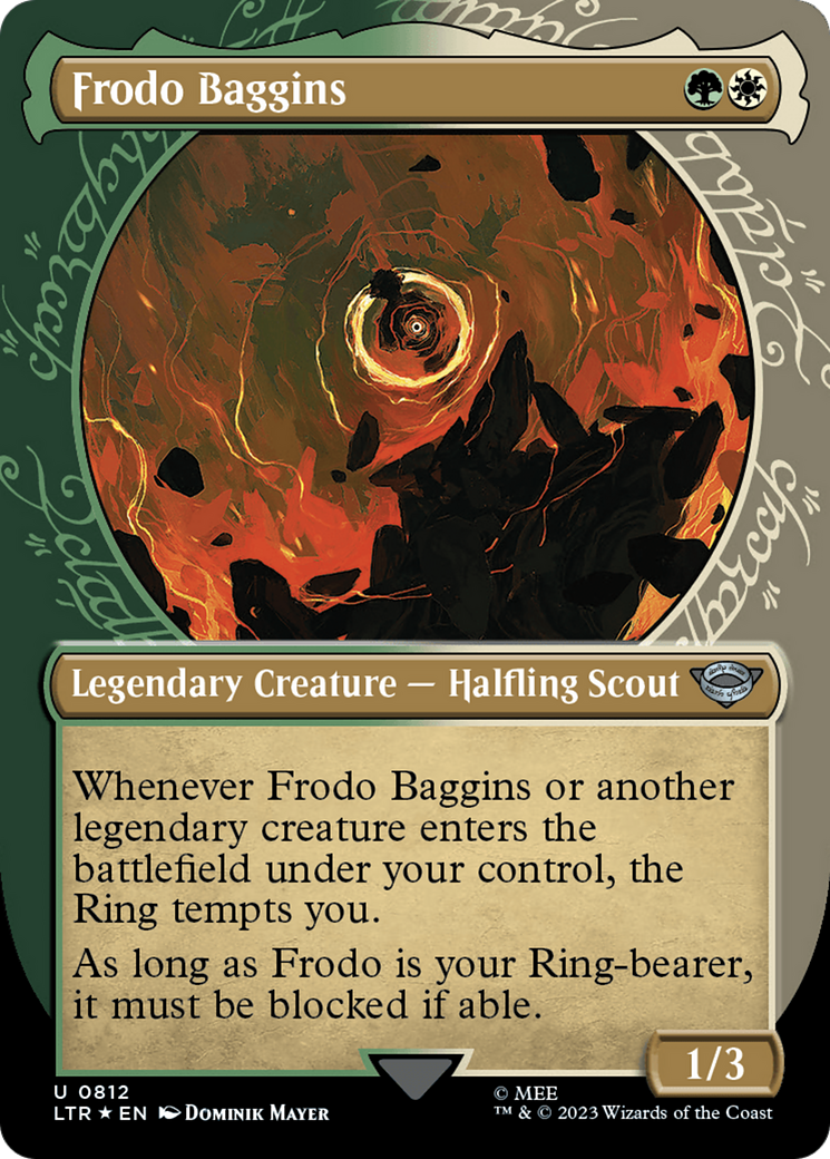 Frodo Baggins (Showcase) (Surge Foil) [The Lord of the Rings: Tales of Middle-Earth] | Grognard Games