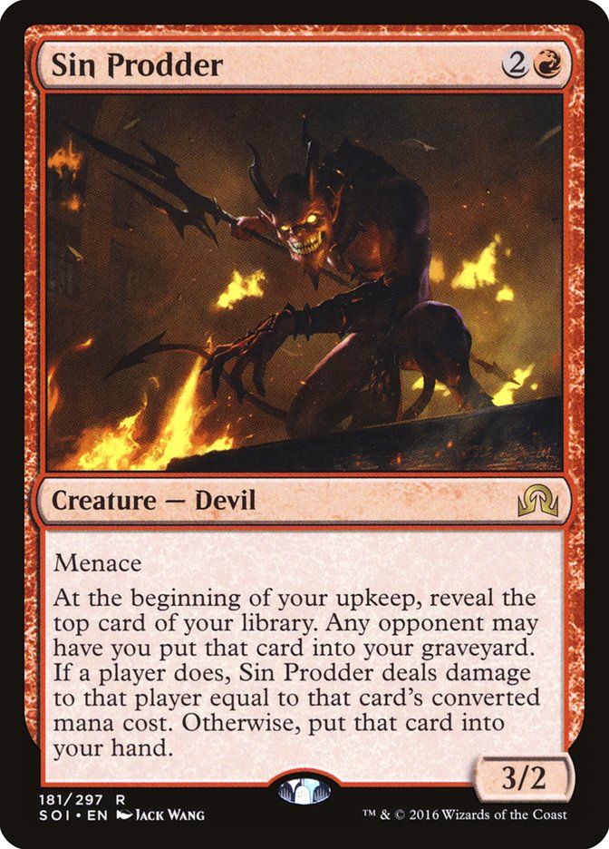 Sin Prodder [Shadows over Innistrad] | Grognard Games