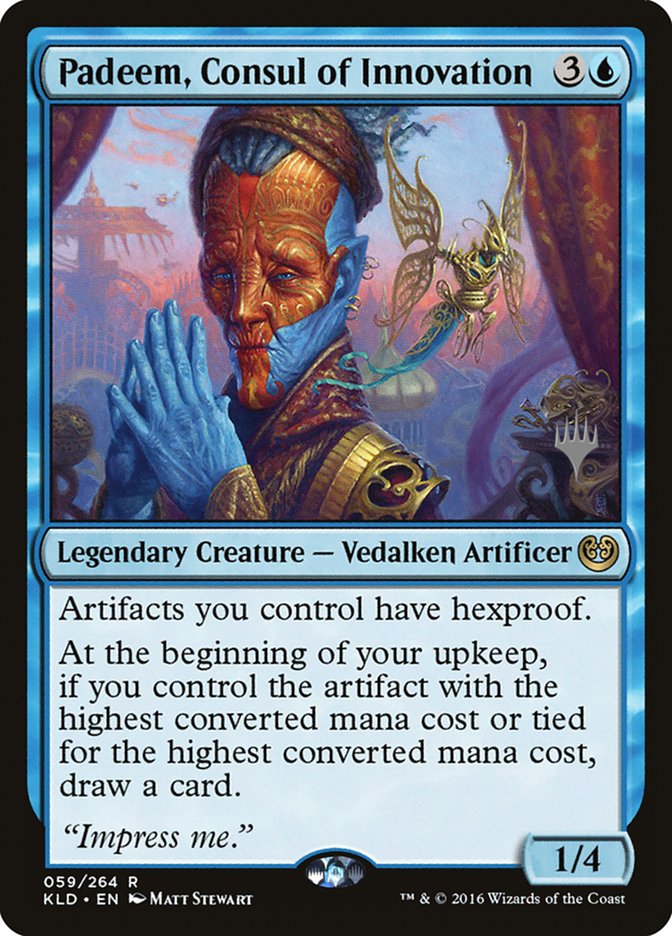 Padeem, Consul of Innovation (Promo Pack) [Kaladesh Promos] | Grognard Games