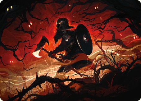 Gimli, Counter of Kills Art Card (44/81) [The Lord of the Rings: Tales of Middle-earth Art Series] | Grognard Games