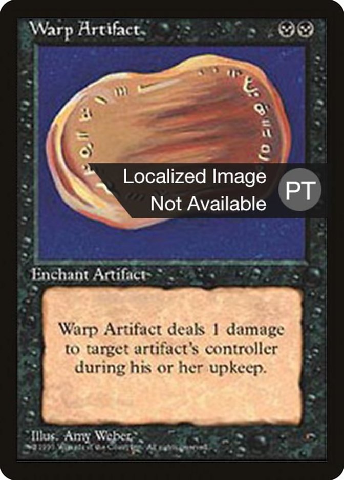 Warp Artifact [Fourth Edition (Foreign Black Border)] | Grognard Games