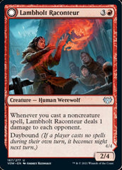 Lambholt Raconteur // Lambholt Ravager [Innistrad: Crimson Vow] | Grognard Games