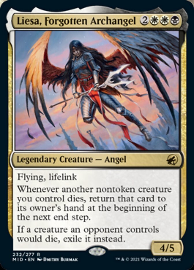 Liesa, Forgotten Archangel [Innistrad: Midnight Hunt] | Grognard Games