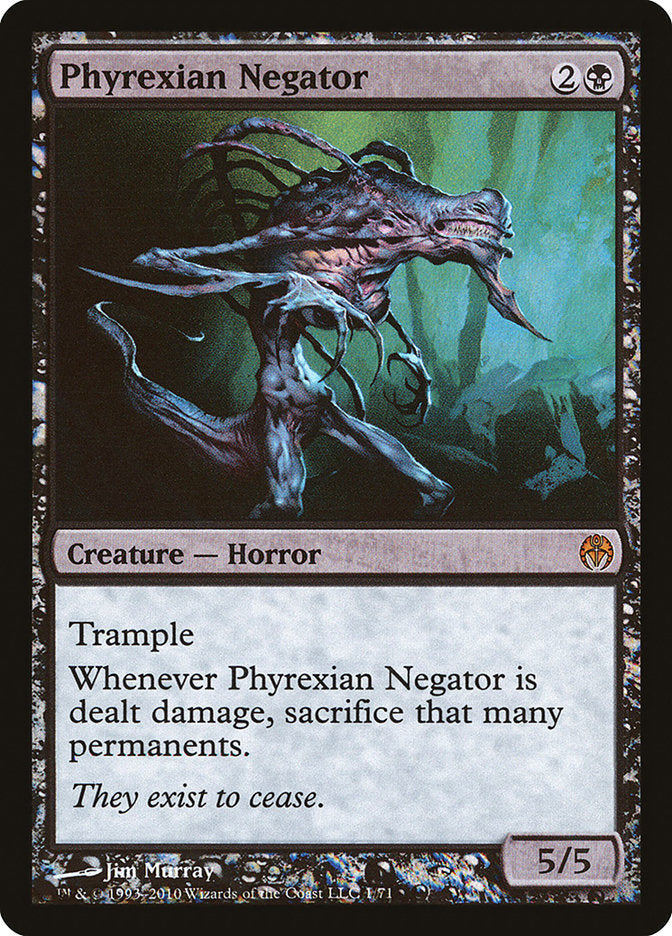 Phyrexian Negator [Duel Decks: Phyrexia vs. the Coalition] | Grognard Games