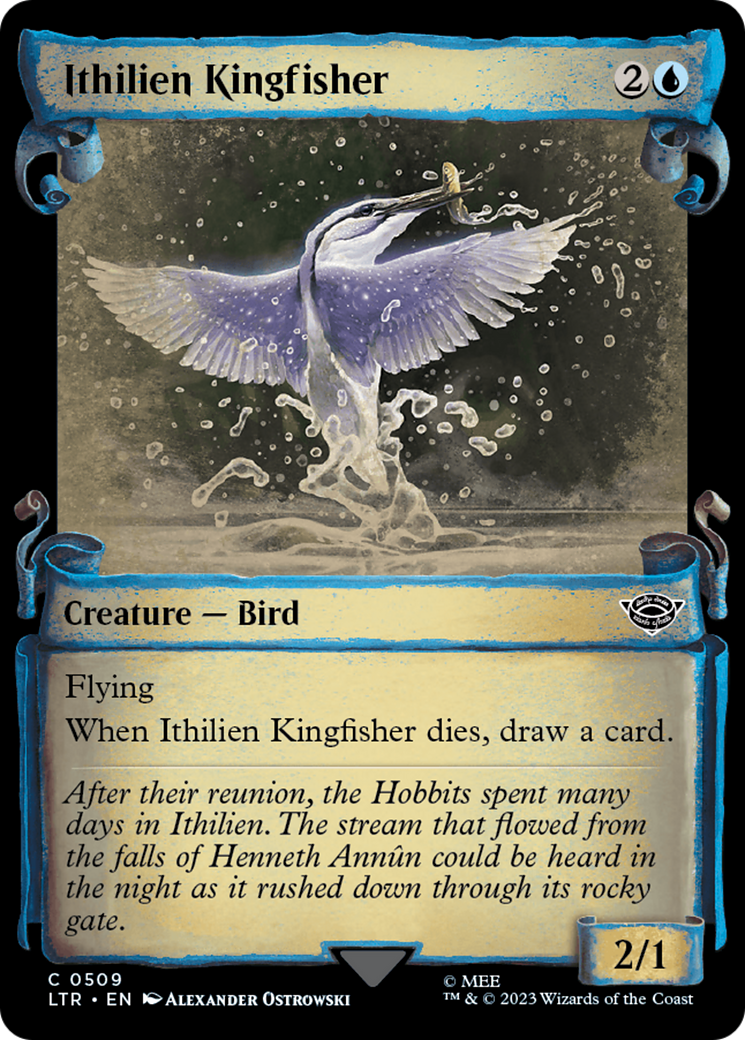 Ithilien Kingfisher [The Lord of the Rings: Tales of Middle-Earth Showcase Scrolls] | Grognard Games