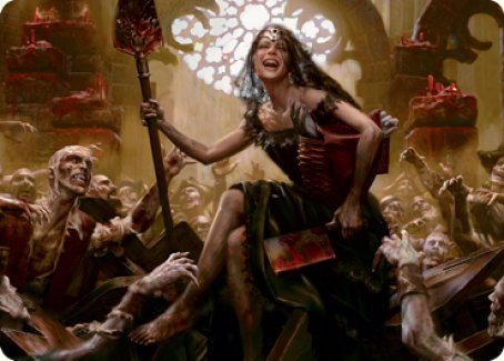 Gisa, Glorious Resurrector Art Card [Innistrad: Midnight Hunt Art Series] | Grognard Games