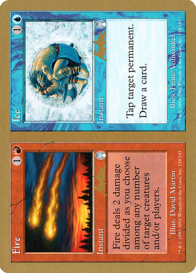 Fire // Ice (Brian Kibler) [World Championship Decks 2002] | Grognard Games