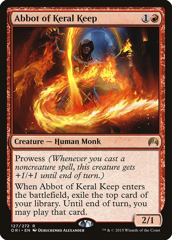 Abbot of Keral Keep [Magic Origins] | Grognard Games