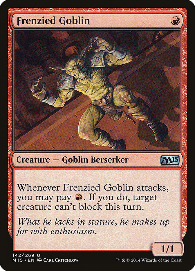 Frenzied Goblin [Magic 2015] | Grognard Games